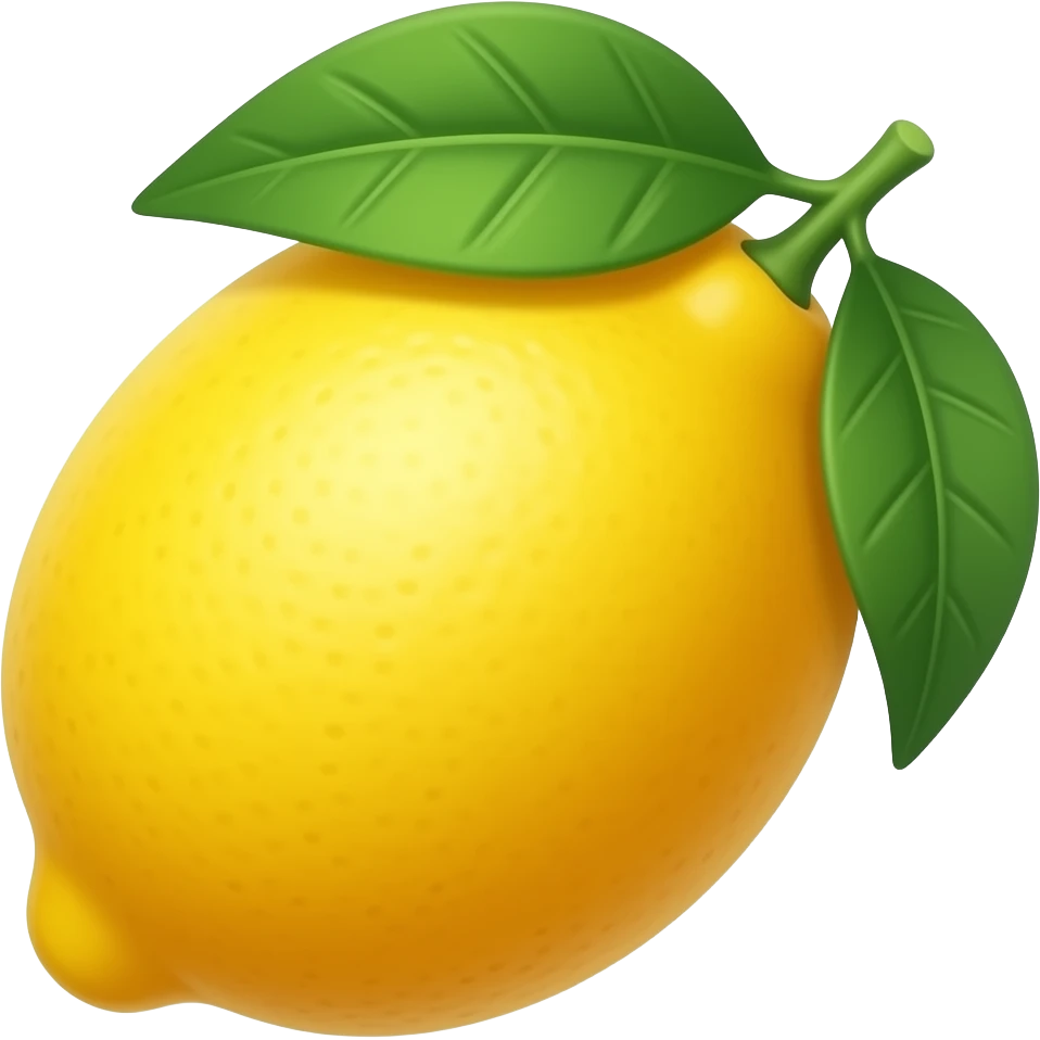 lemon emoji