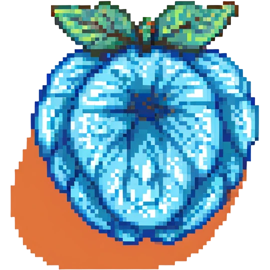 blue raspberry emoji