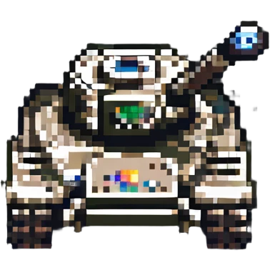 pixel art tank emoji