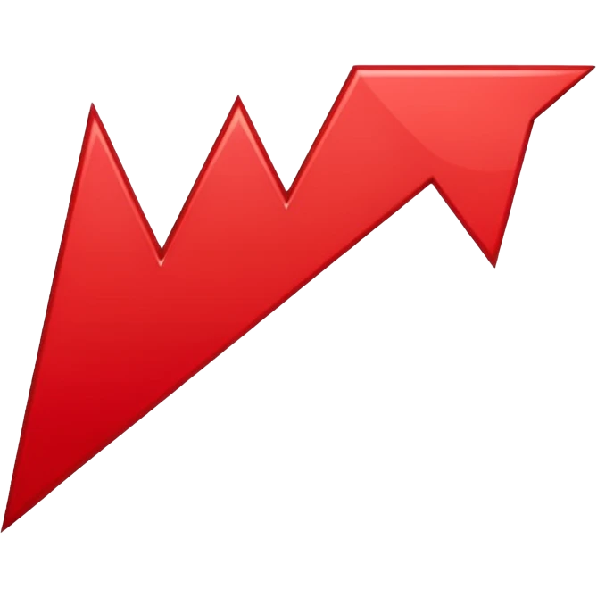 the economy line is falling down emoji