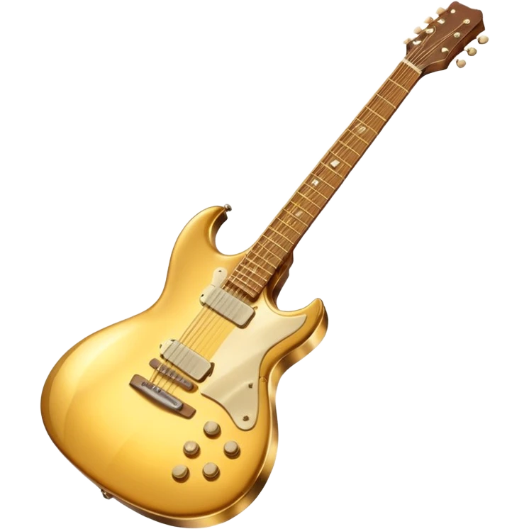 cinematic-realistic-guitar,-polished-metal,-warm-golden-reflections-dancing-along-its-surface,-soft-hands-carefully-positioned-over-the-keys,-glowing-with-an-elegant-and-airy-charm. emoji