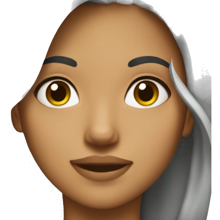 That girl uni emoji