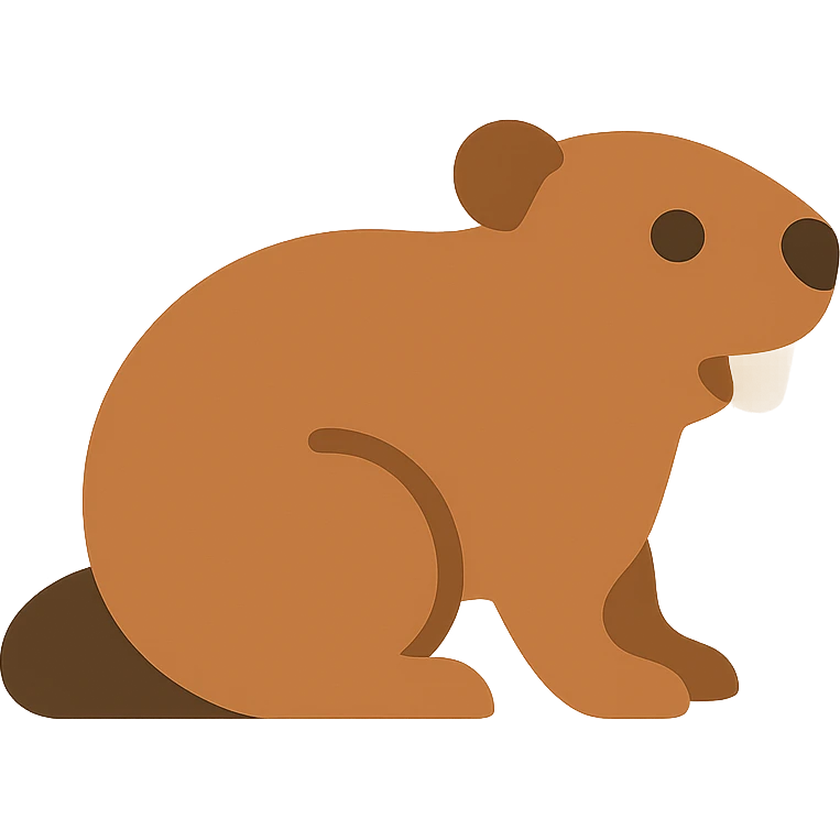 Beaver emoji