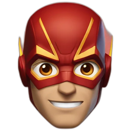 THE FLASH MIXED WITH SUPERMAN emoji
