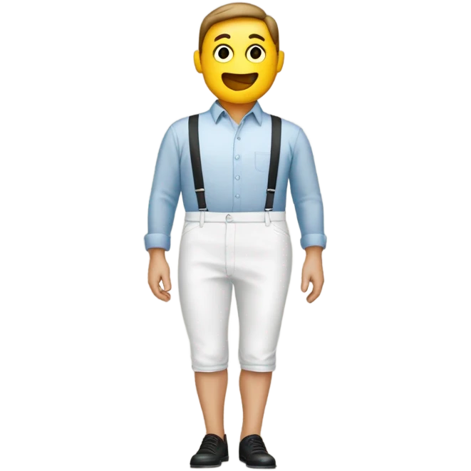 Caleçon qui pointe vers le haut  emoji