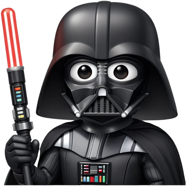 Darth vader painting emoji