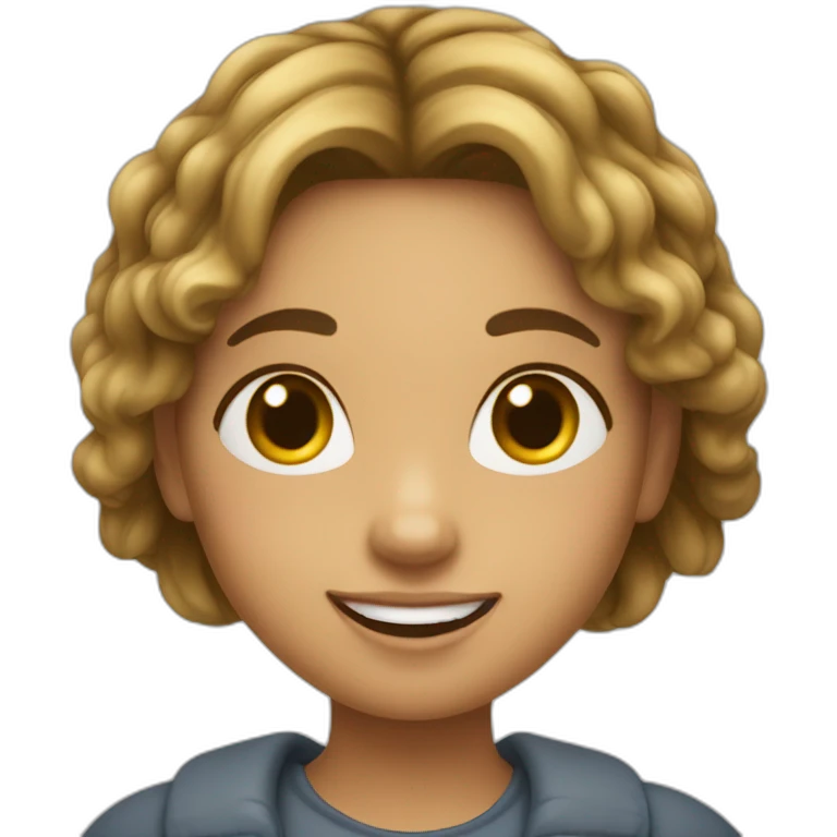 fille qui rigole emoji