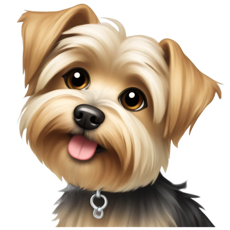 Morkie emoji