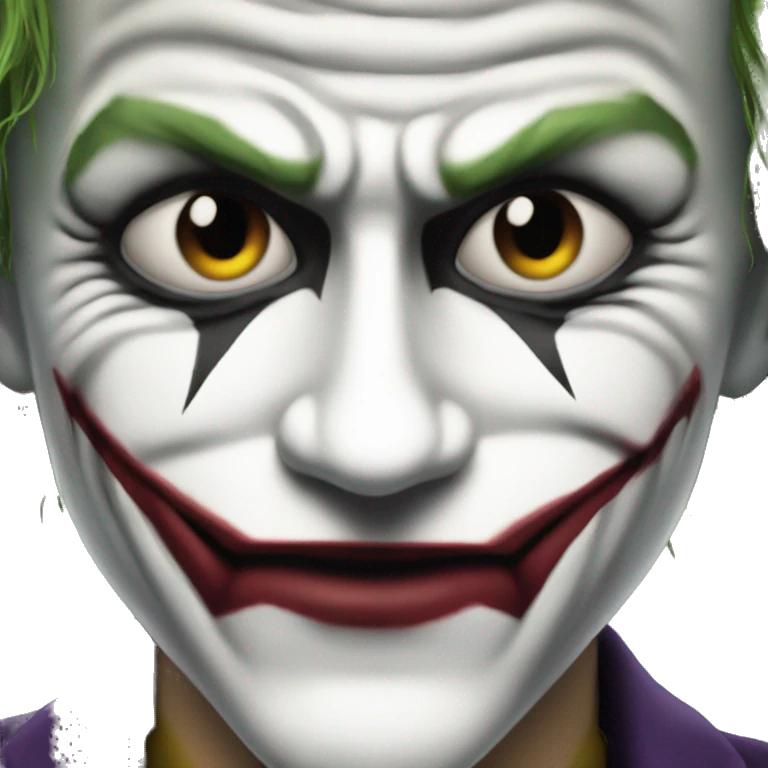 Heath ledger joker emoji