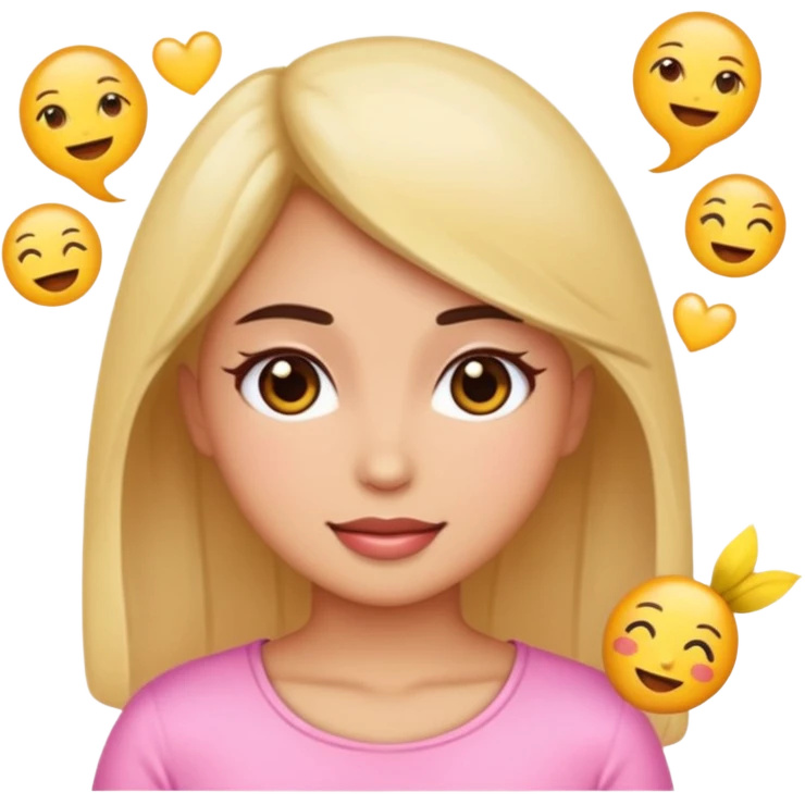 Emojis girly morena emoji