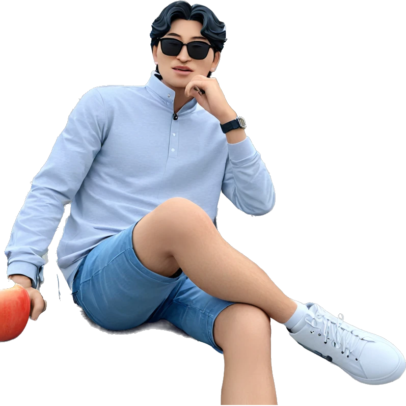 casual day outdoors with style emoji