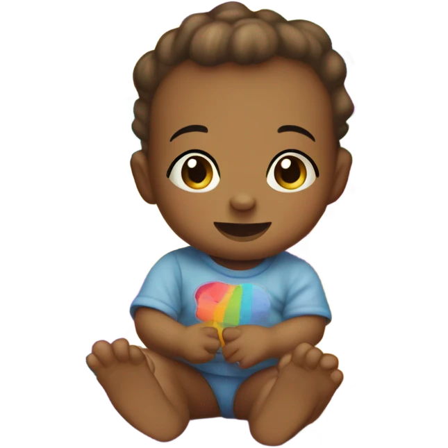 Baby wall ￼ emoji