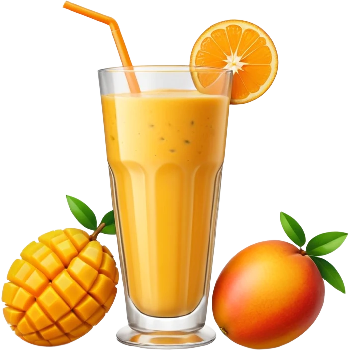 mango Smoothie emoji