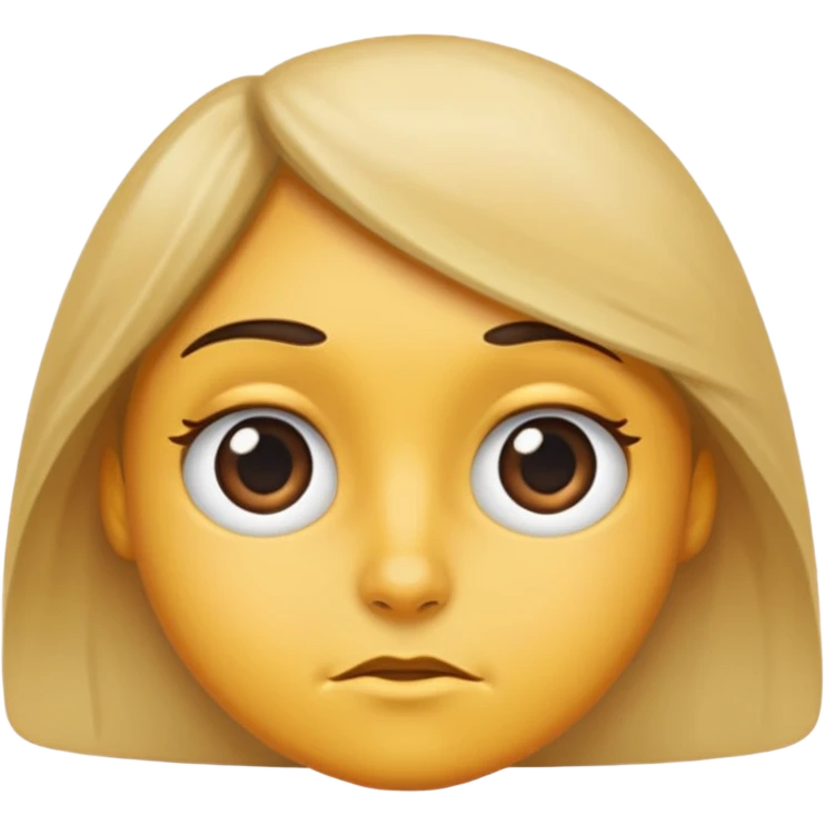 Side eye emoji