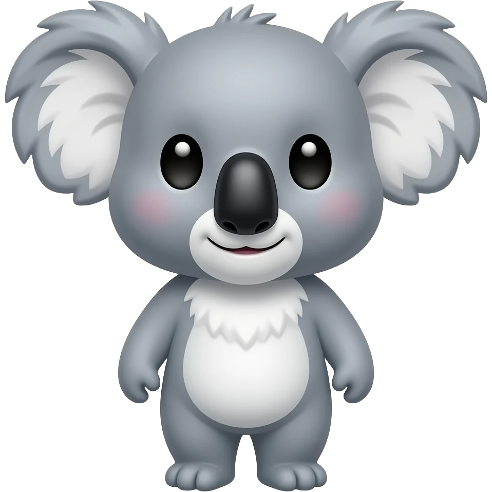 koala with the puppy eyes emoji emoji