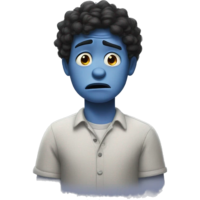 PIXAR CHARACTER SADNESS emoji