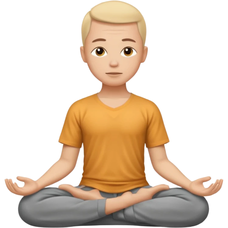 meditation emoji