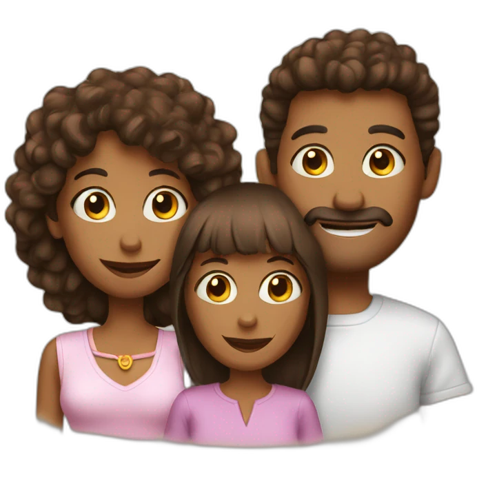 Familly-with-coffy emoji
