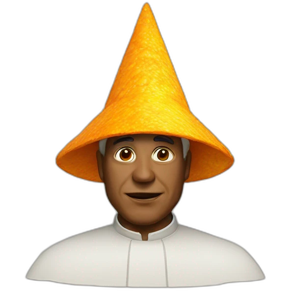 Dorito pope emoji