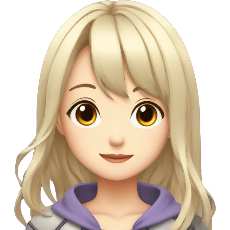 Anime girl emoji