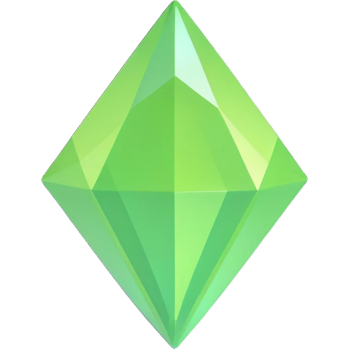 plumbob diamond shape emoji
