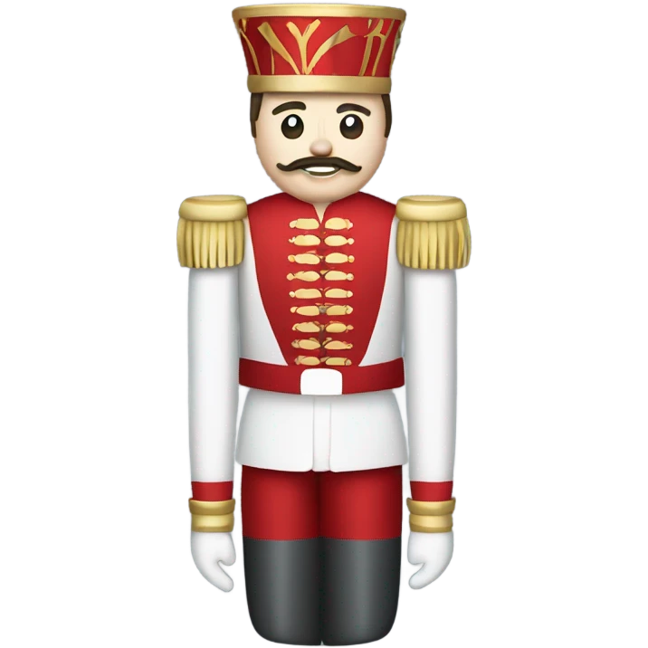 nutcracker, male with torso emoji