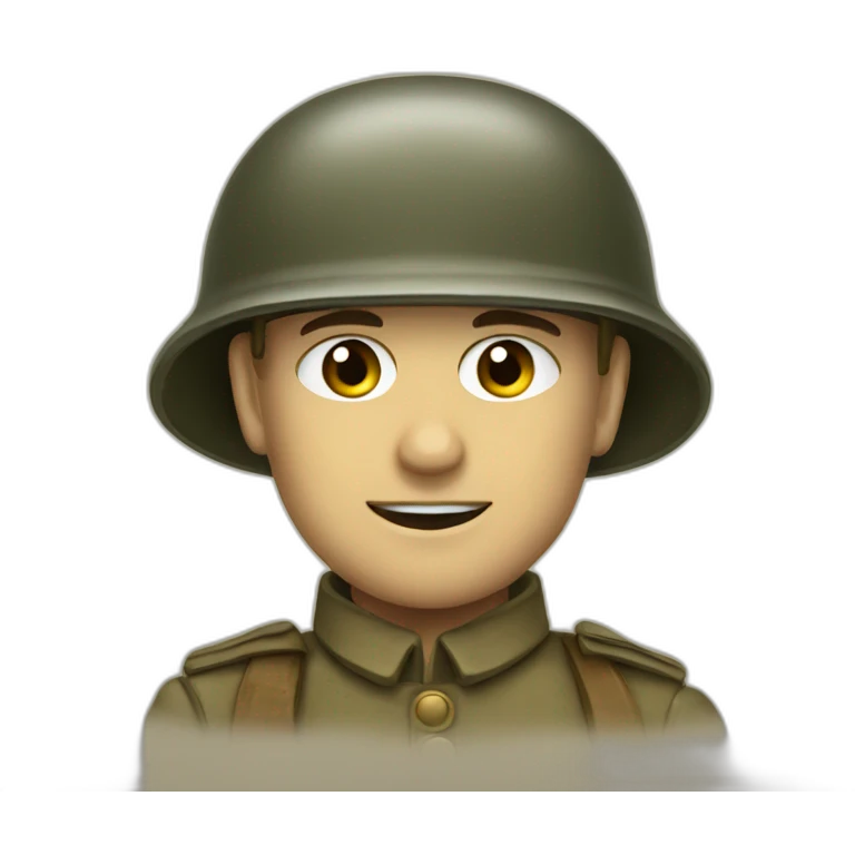Ww1 soldier emoji