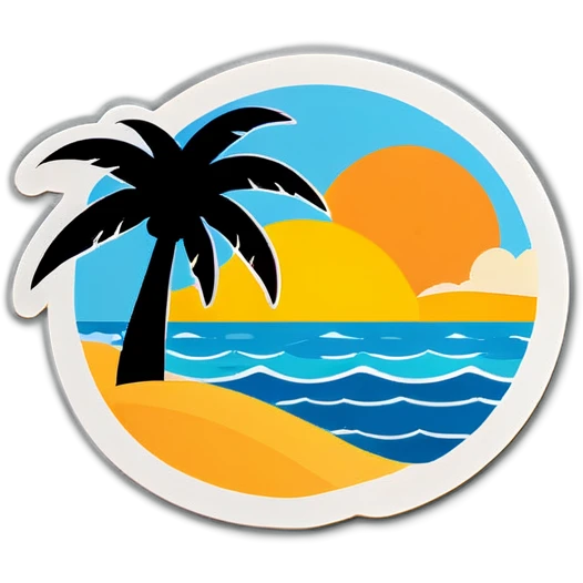 Beach emoji