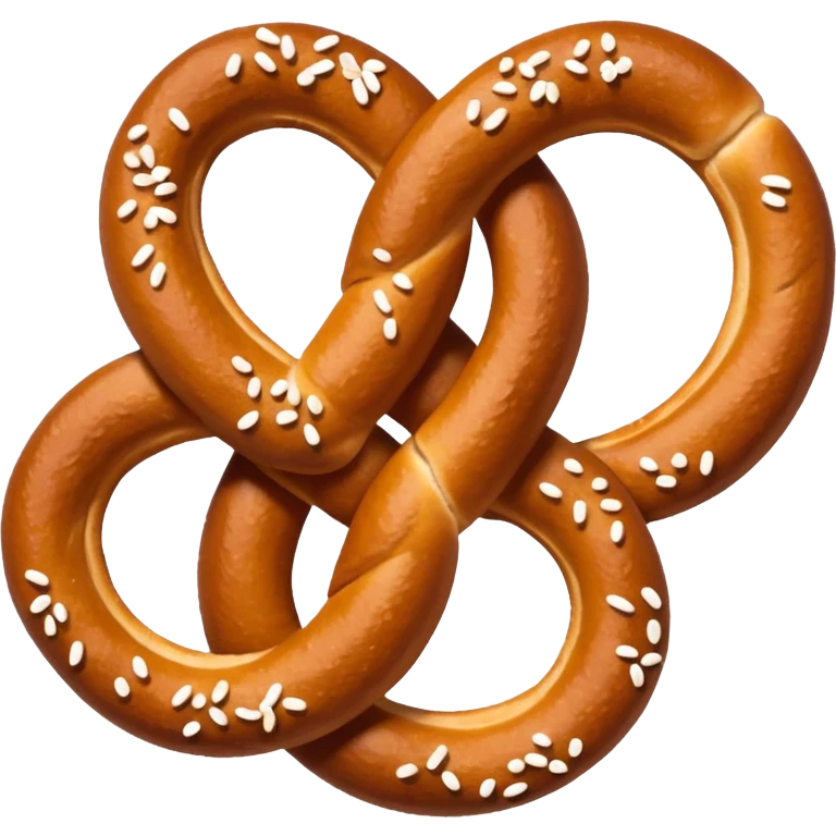 Cinnamon pretzels emoji