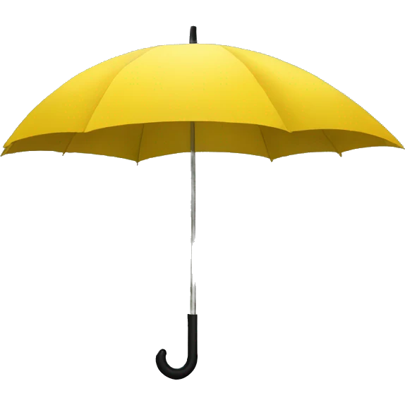 Yellow umbrella emoji