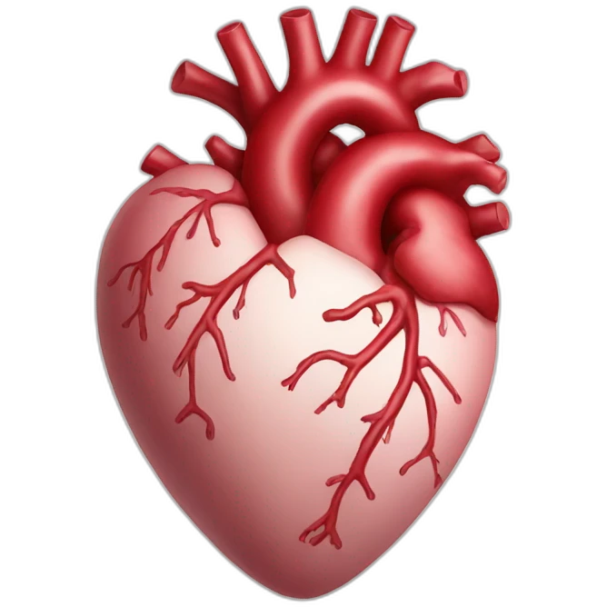 REALISTIC HEART  emoji