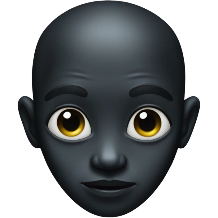 black alien emoji