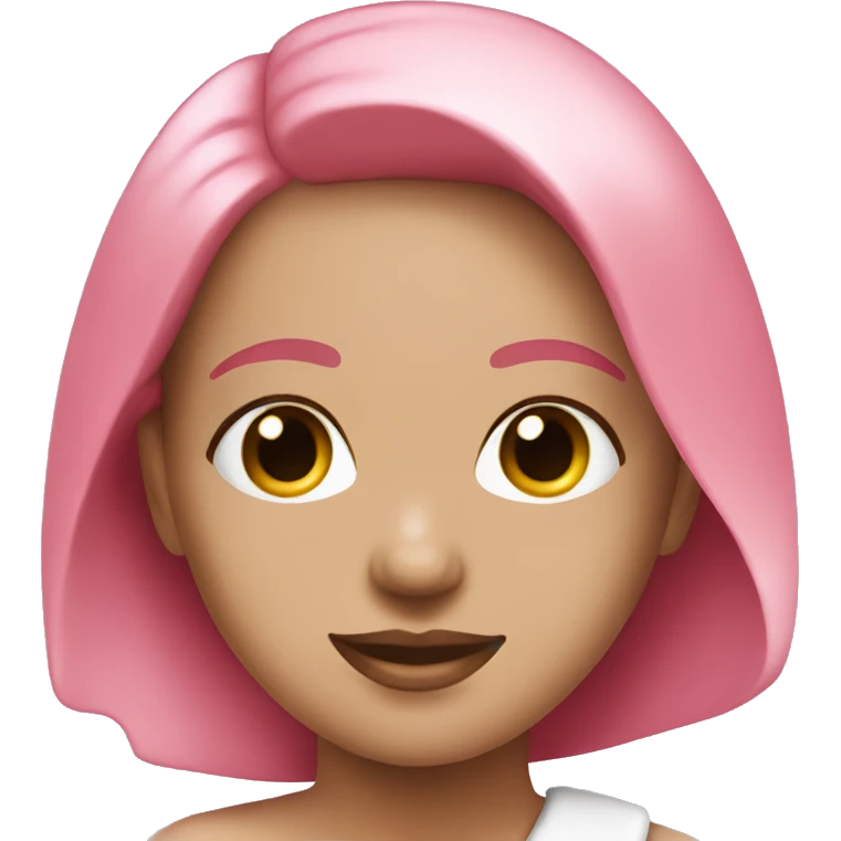 Girl spa pink emoji