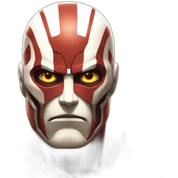 Colossal titan but He is team blood emoji
