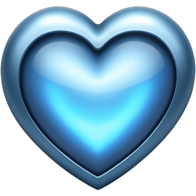 blue hearth emoji