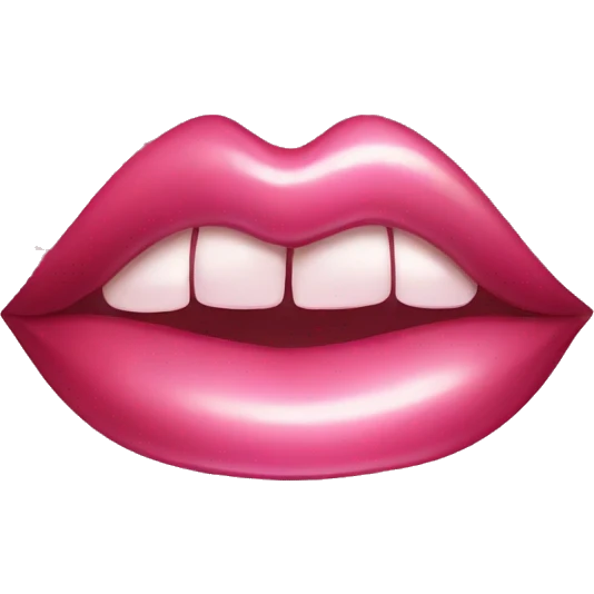 Lipgloss lips emoji