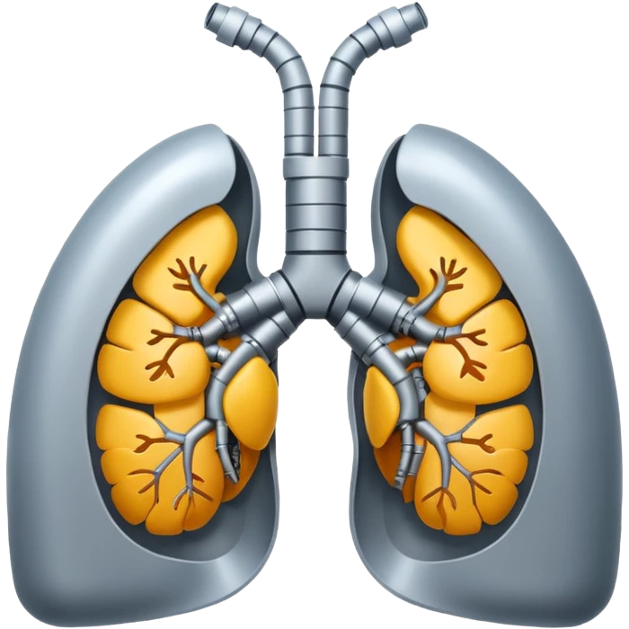 robotic lung emoji