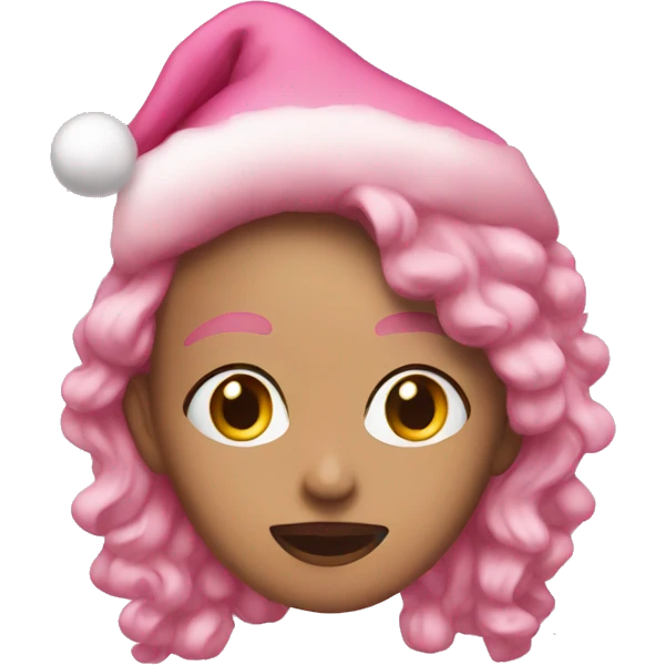 Pink Christmas  emoji