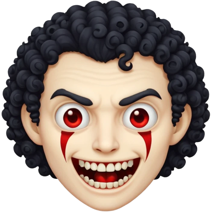 curly vamğire emoji