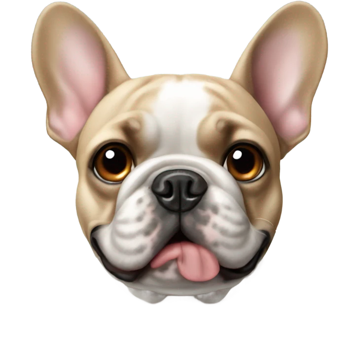 Dog French Bulldog emoji