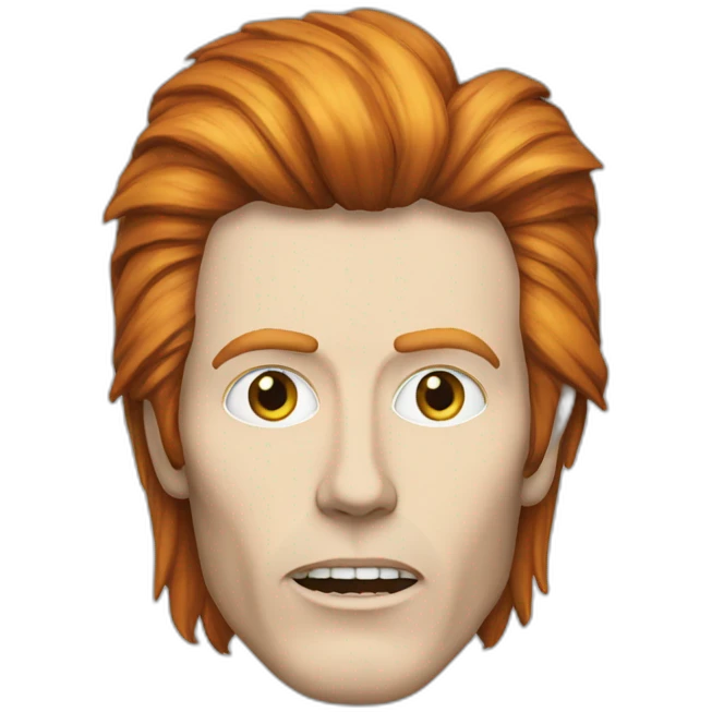 Ziggy Stardust emoji