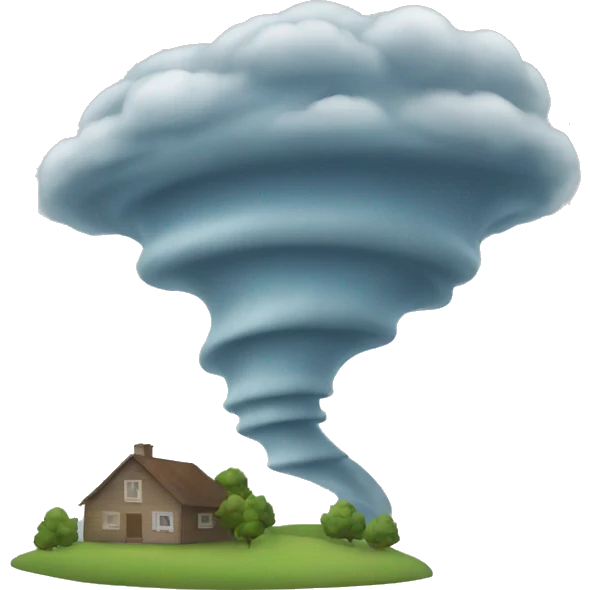 wind tornado emoji