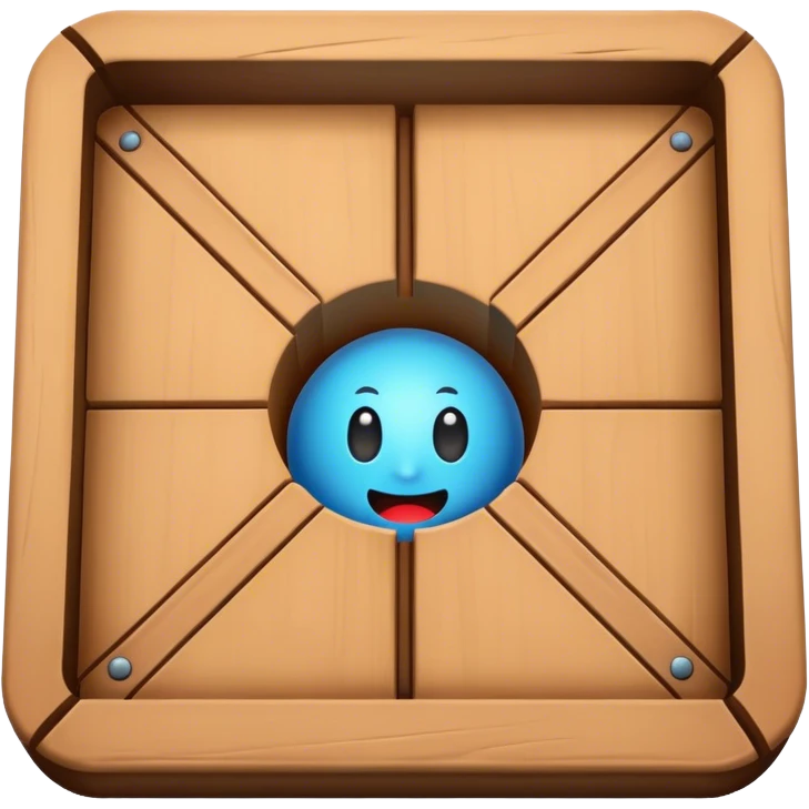 Trap door emoji