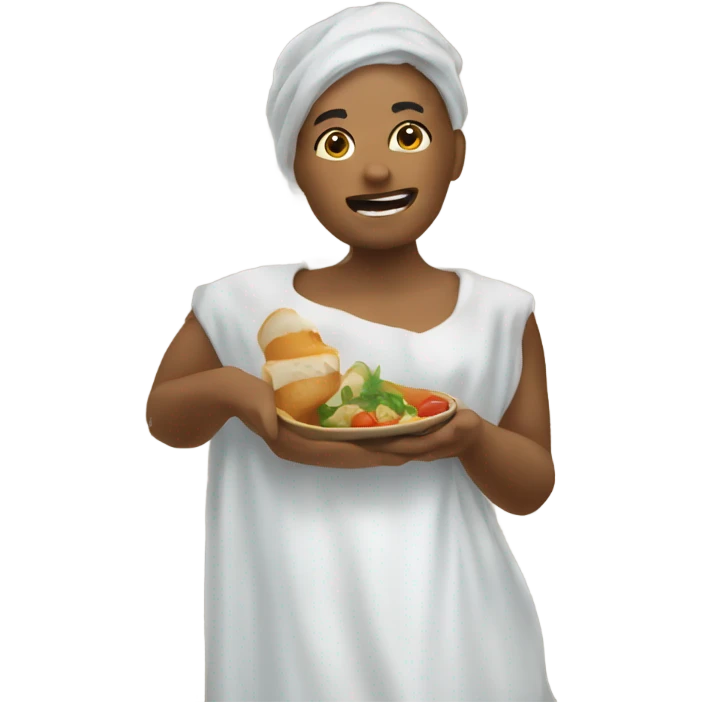 Appetizer in the shower emoji
