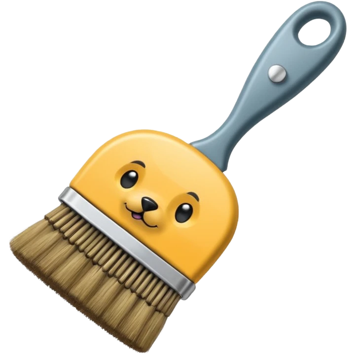 Wire dog brush emoji