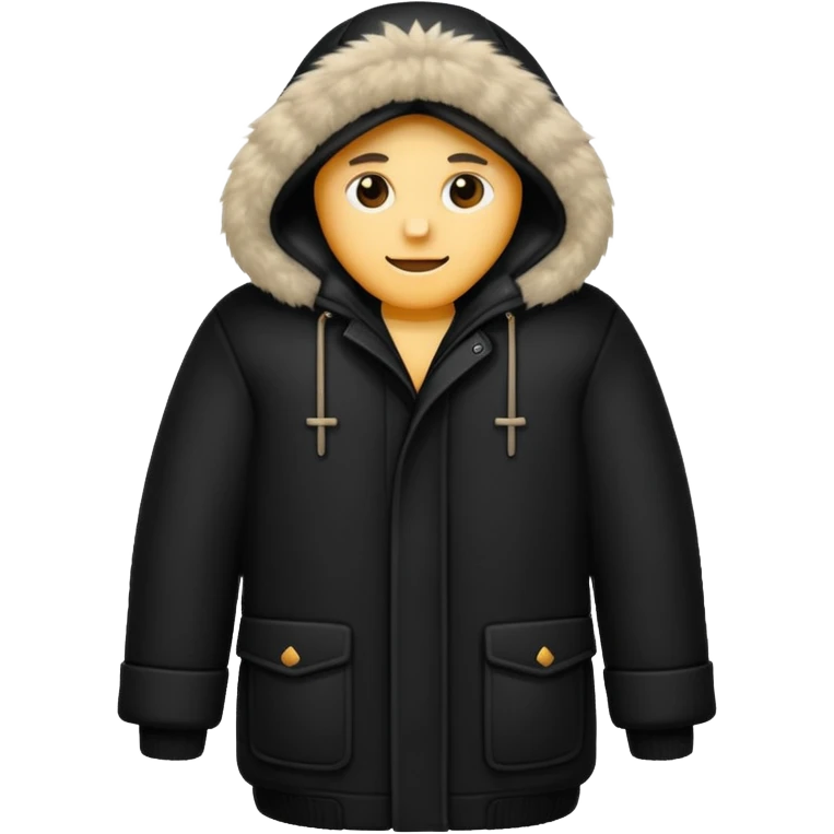 winter coat emoji