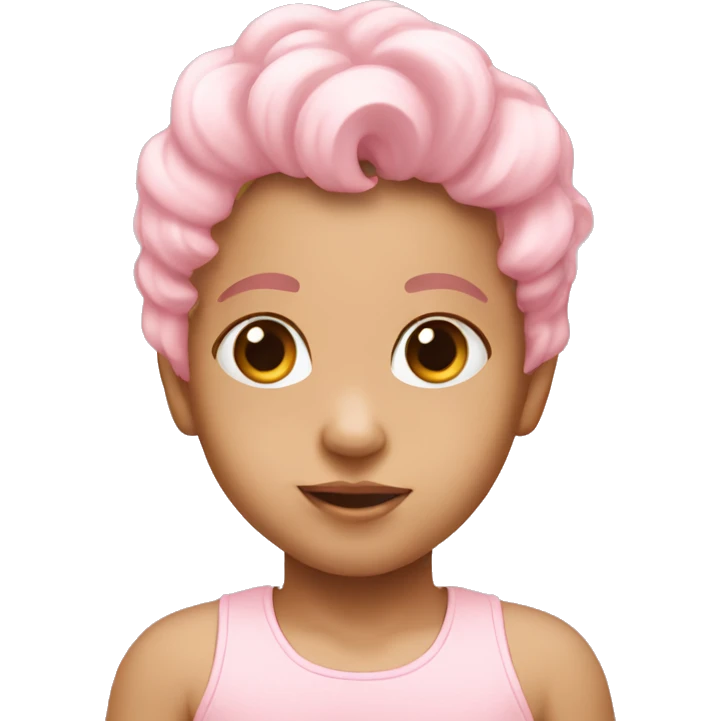 Baby pink emoji