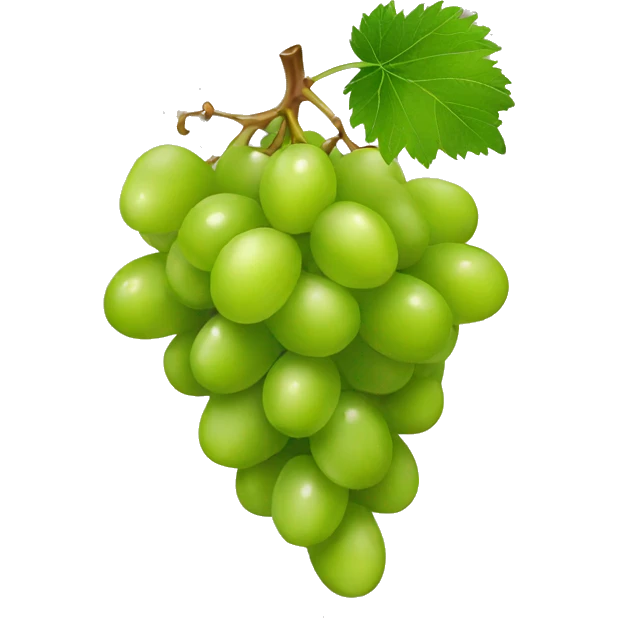 Green grape emoji