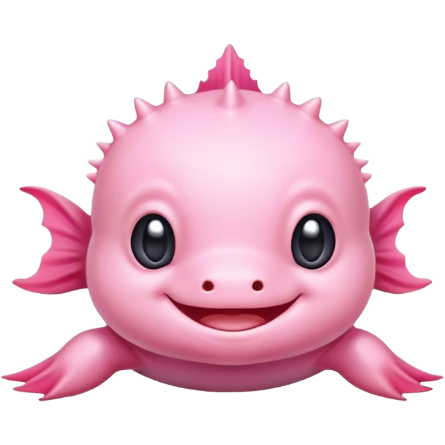 Сute baby axolotl emoji