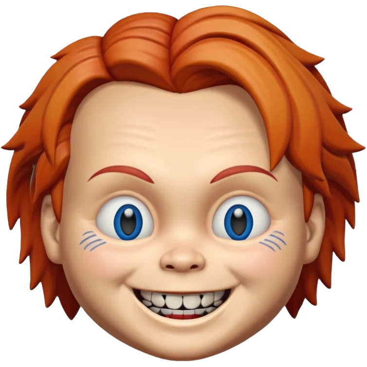 chucky icon neckless emoji